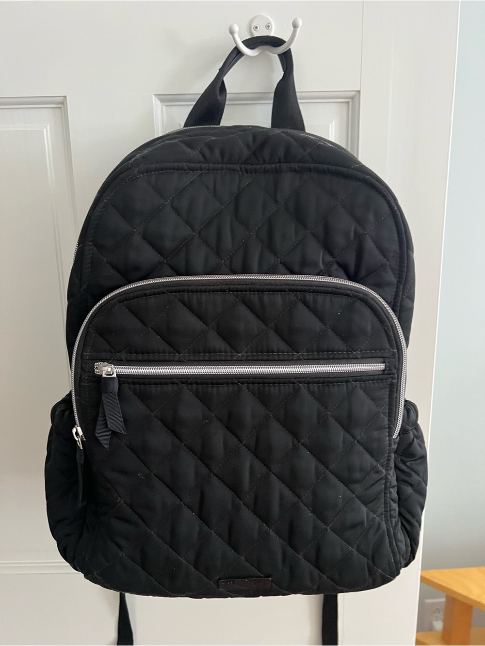 Vera Bradley Black Quilted Backpack